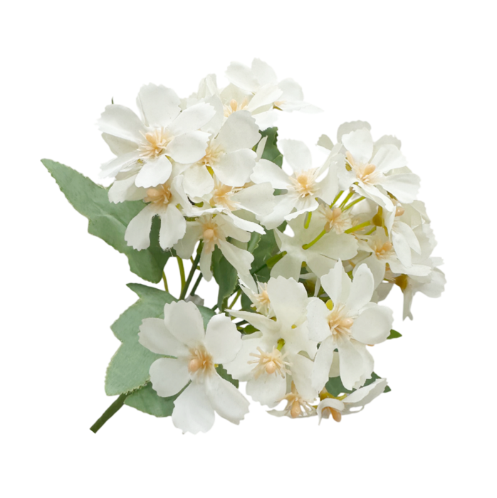 Flori artificiale NATALIE, Alb, 30cm [1]