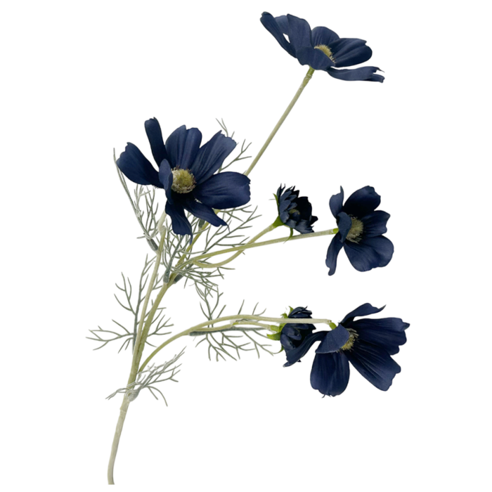 Flori artificiale COSMOS, Navy, 60cm [2]
