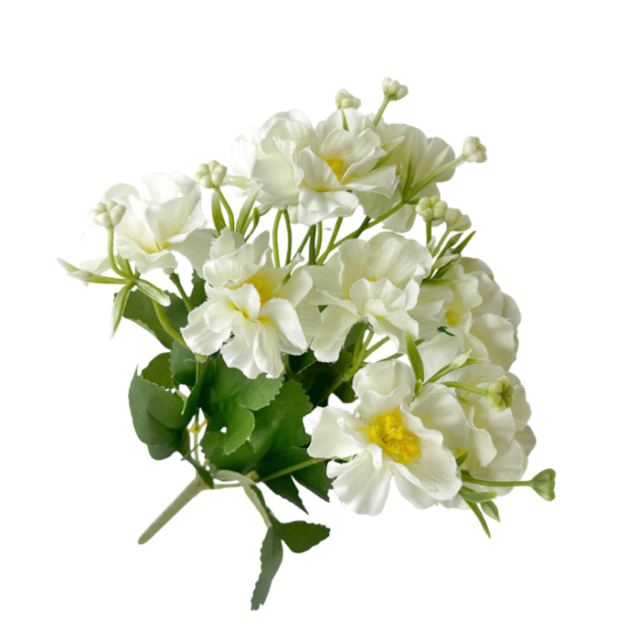 Flori artificiale LOUISE, Alb, 25cm [3]