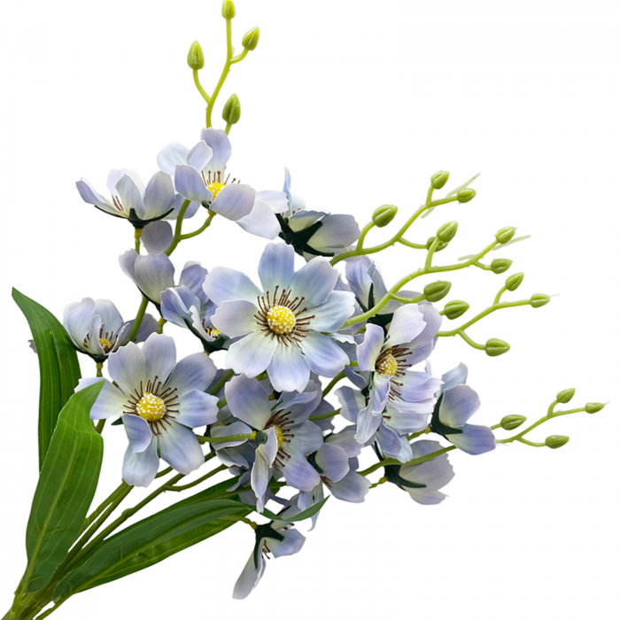 Flori de Camp artificiale MARILOU, Albastru, 40cm [1]