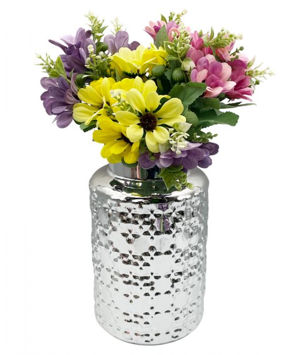 Flori de Camp artificiale SYLVIA, Galben, 30cm [3]