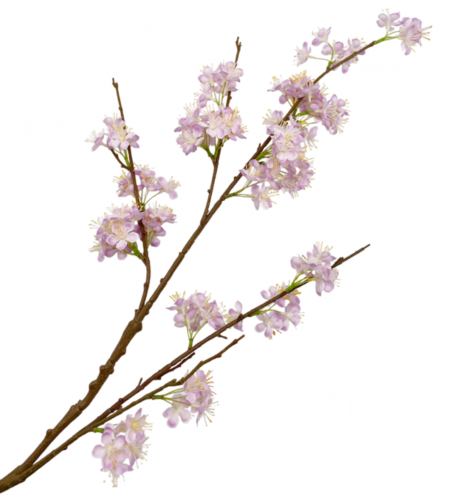 Ramura cu flori artificiale CHERRYL, Lila, 100cm [2]