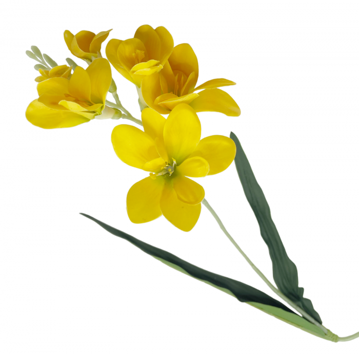 Frezie artificiala KENDRA, Galben, 50cm [2]