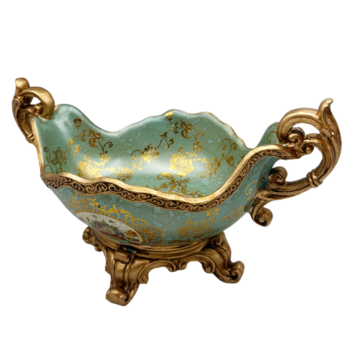 Fructiera decorativa vintage PAULETTE - Model Floral [3]