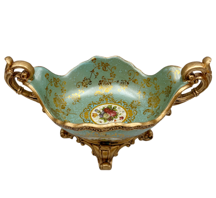 Fructiera decorativa vintage PAULETTE - Model Floral [2]