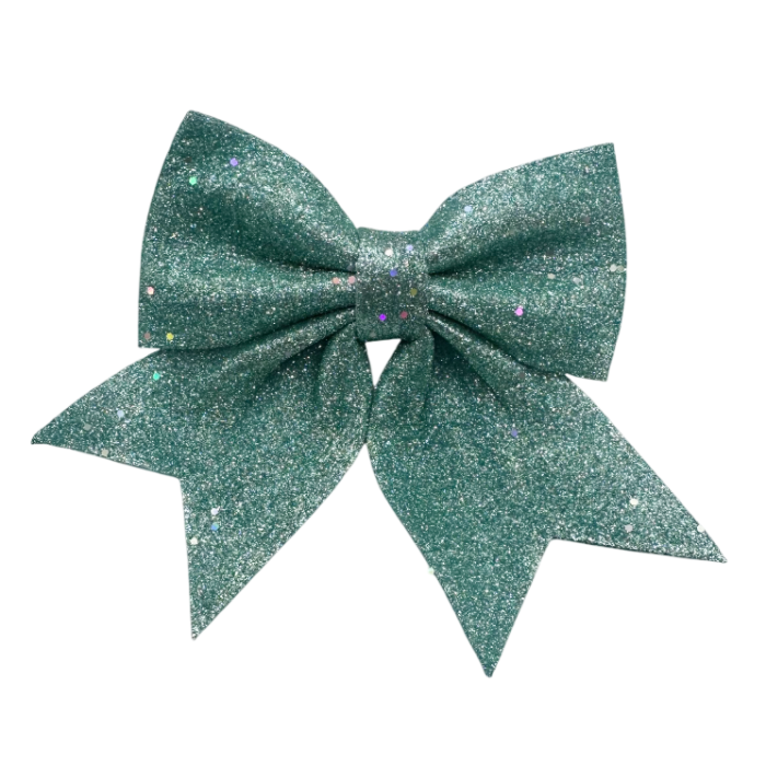 Funda verde lucioasa - ornament pentru brad [1]