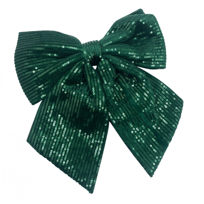 Funda pentru brad GLAM, Verde inchis, 25cm [1]