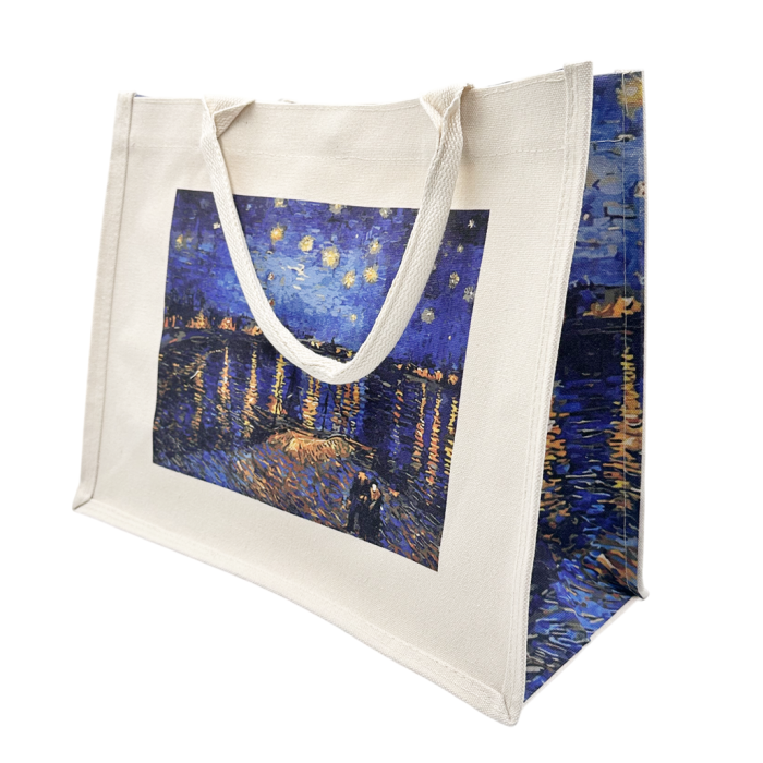 Geanta din canvas NIGHT GLOW - Tote bag casual [4]