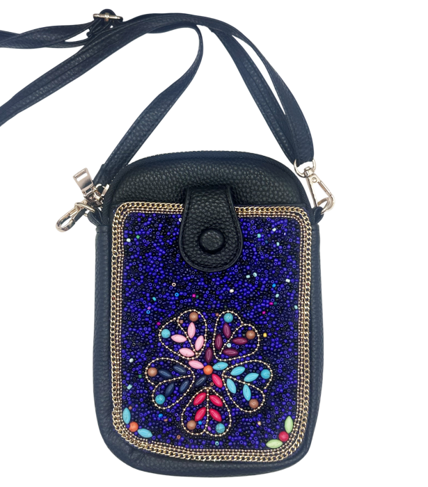 Geanta crossbody BLOOM JEWEL - cu margele hand made [2]