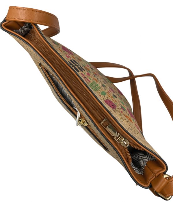 Geanta crossbody din pluta ALBERTINA, Cu 1 buzunar [6]