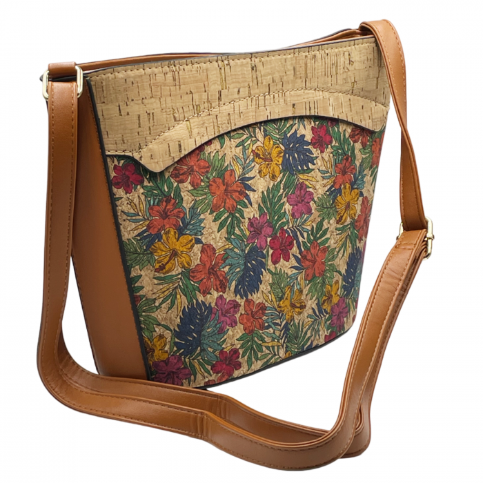 Geanta crossbody din pluta LEONIE, Cu 1 buzunar [6]