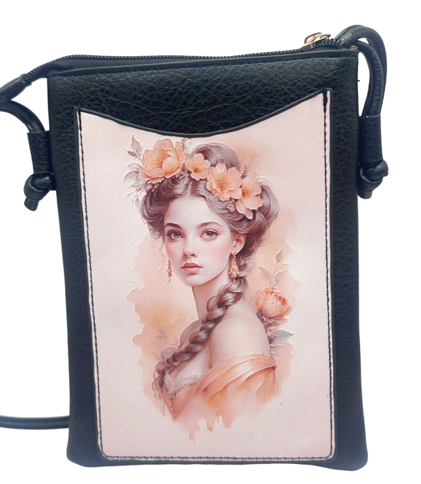 Geantă Crossbody Romantic Beauty - Model portret [4]