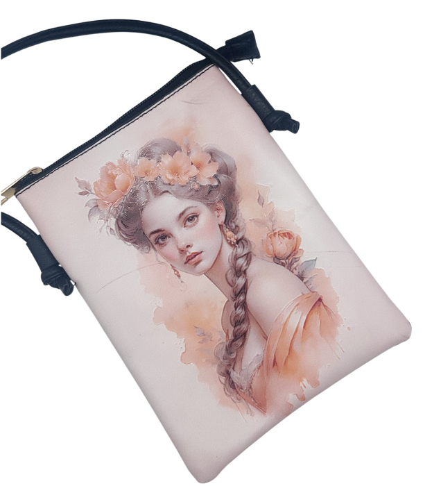 Geantă Crossbody Romantic Beauty - Model portret [2]