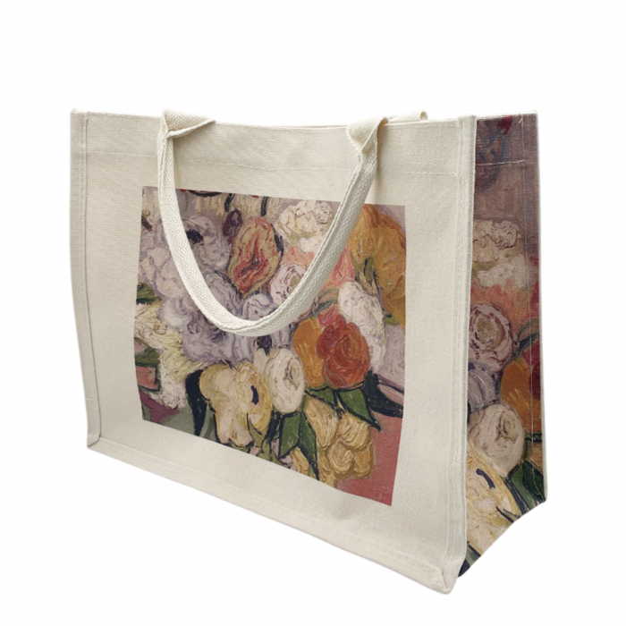 Geanta casual CANVAS FLOWERS, 38x16x30cm [1]