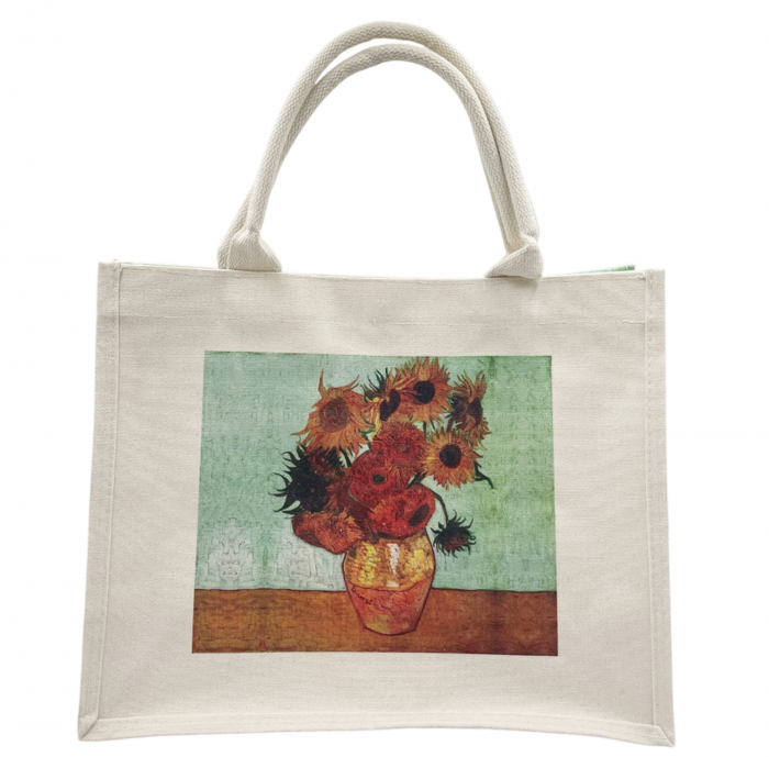Geanta casual CANVAS FLOWERS, 38x16x30cm [4]