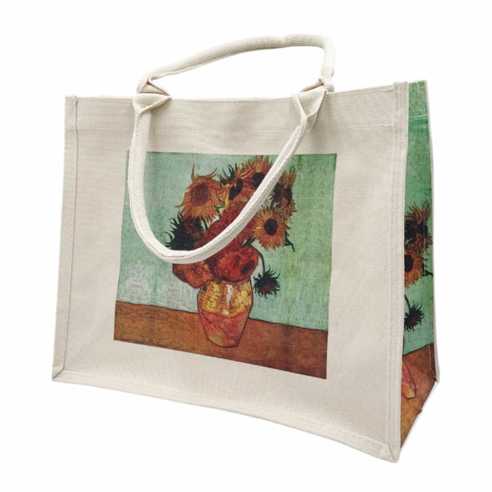 Geanta casual CANVAS FLOWERS, 38x16x30cm [2]