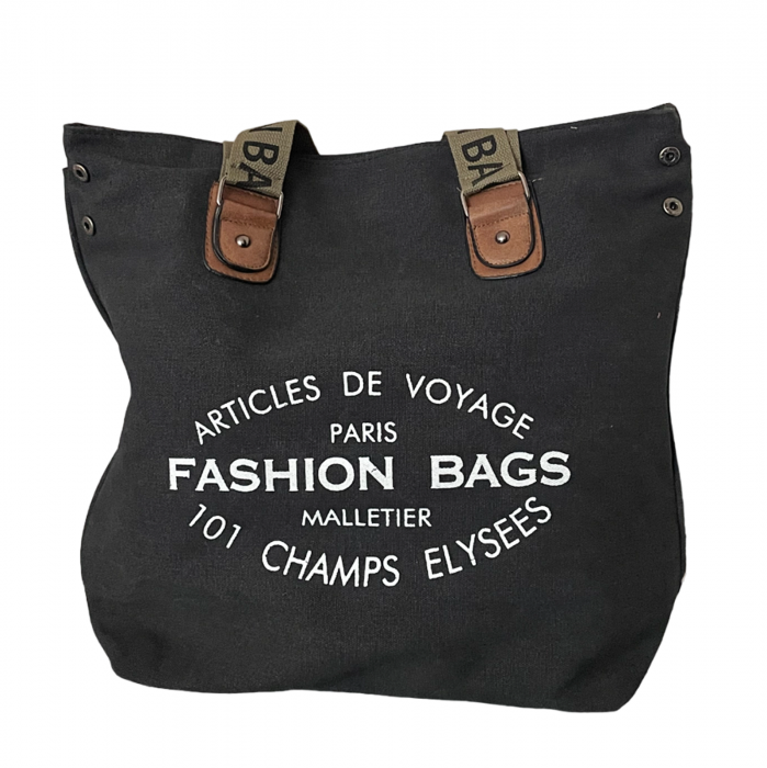 Geanta de panza VINTAGE VOYAGE, Negru [5]