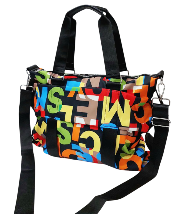 Geanta de voiaj multicolora COLOR RUSH, 50x21x36 cm [2]