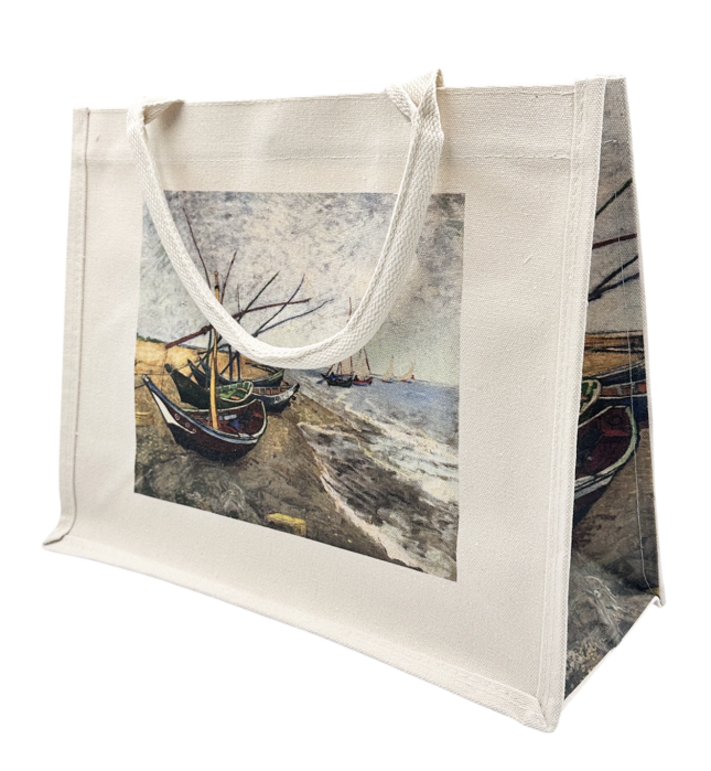 Geanta din panza FISHING BOATS - Tote bag casual [3]