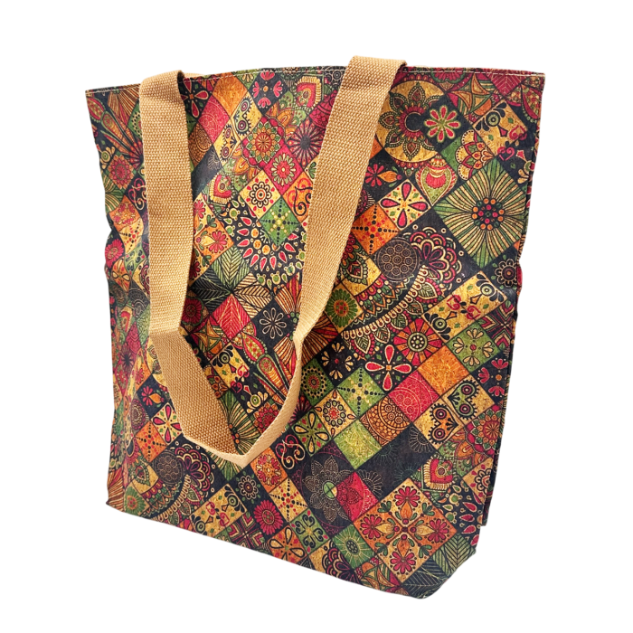 Geanta din pluta tip Shopper Kaleido Art [2]