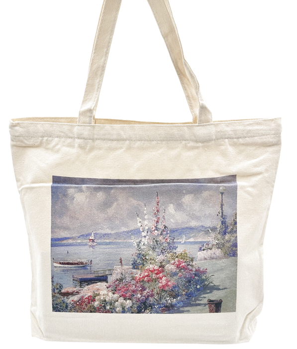 Geanta Panza GARDEN tip Shopper cu fermoar [3]