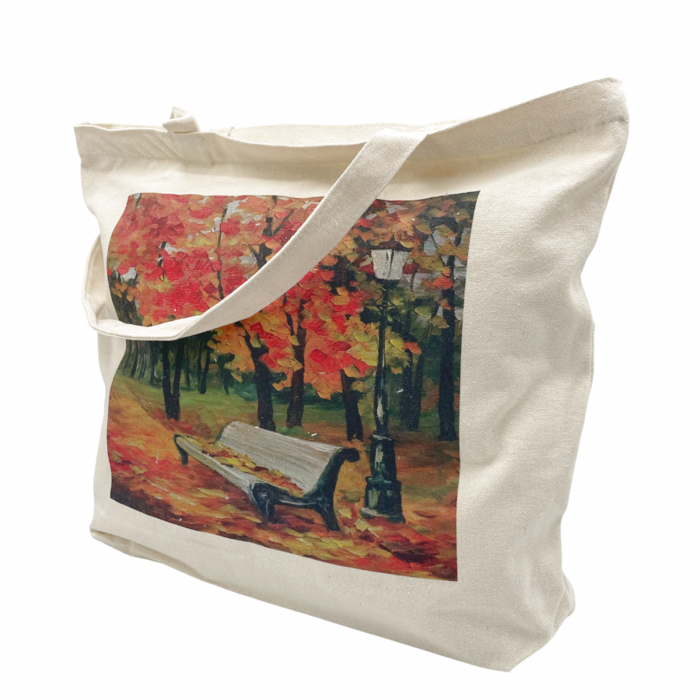 Geanta Shopper de panza LA PROMENADE, 43x8x37cm [2]
