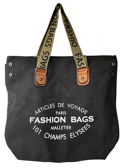 Geanta de panza VINTAGE VOYAGE, Negru [1]