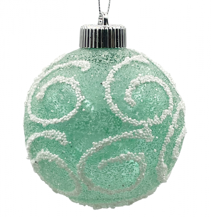 Glob de Craciun BLAZE, Verde, 10cm [1]