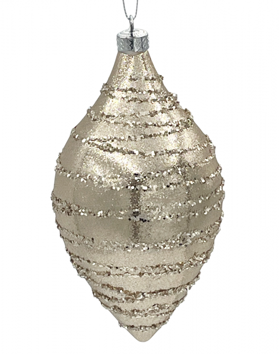 Glob de Craciun TEARS, Sampanie, 10cm [1]