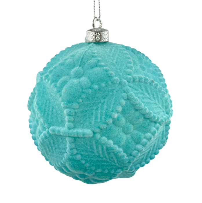 Glob de Craciun LUIS, Turcoaz, 10cm [1]