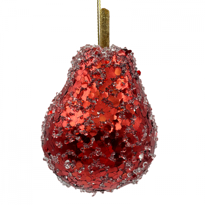 Glob de Craciun para JOY, Rosu, 10cm [2]