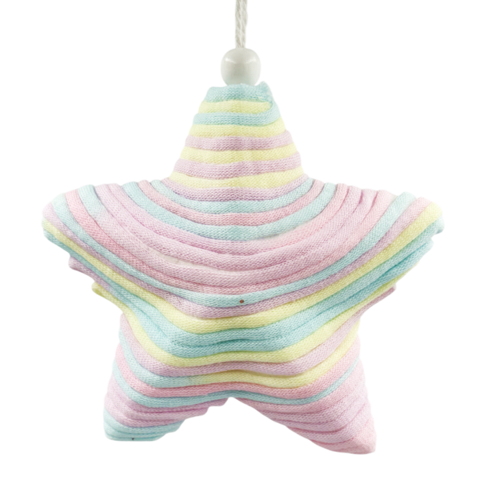 Glob de Craciun Stea RAINBOW, 10cm [1]