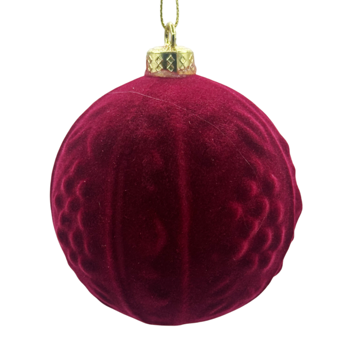 Glob de Craciun BLISS, Burgundy, 10cm [2]