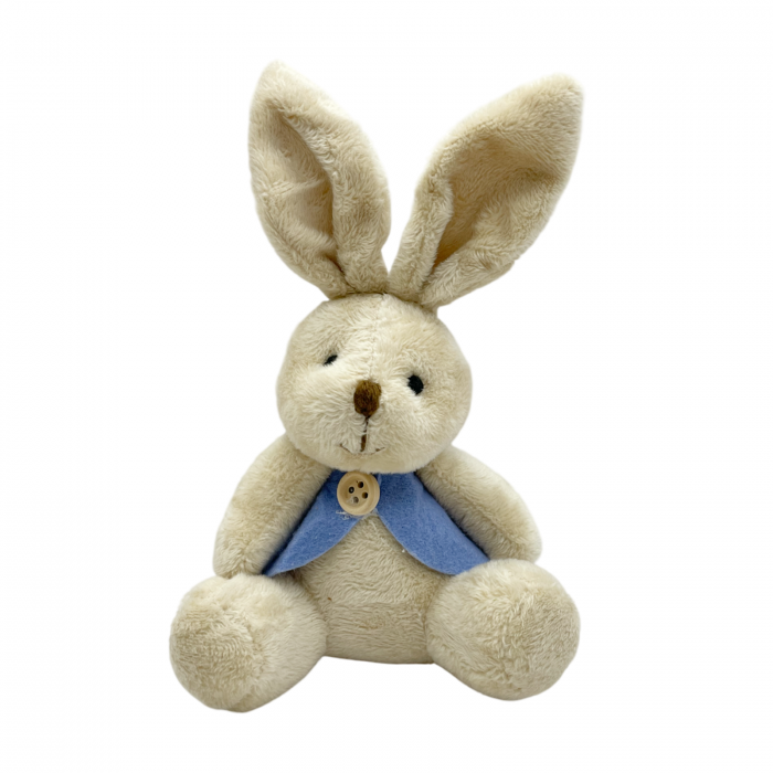 Iepure de plus BONNIE, Crem, 15cm [3]