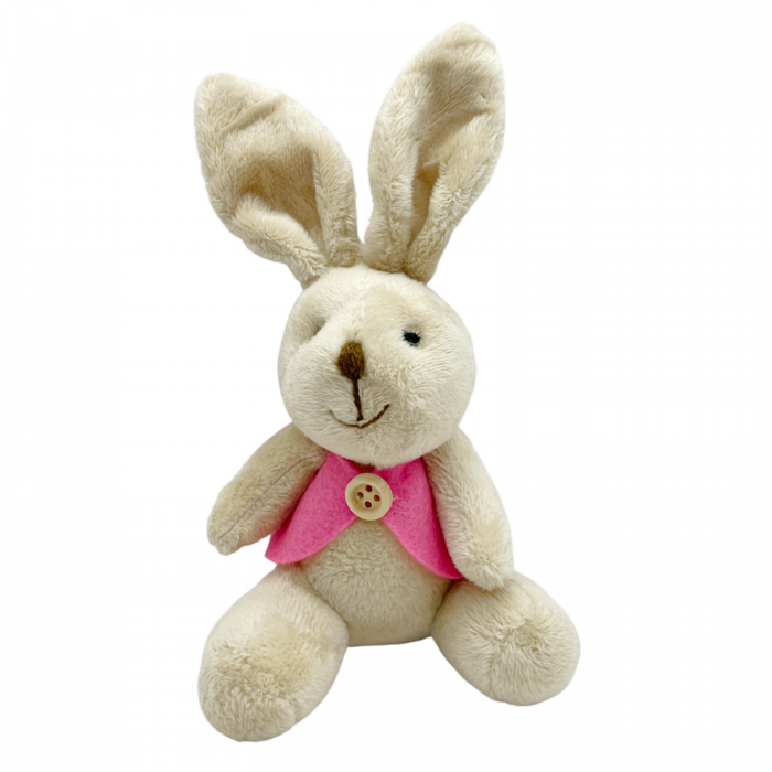 Iepure de plus BONNIE, Crem, 15cm [2]