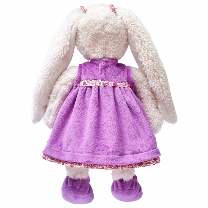 Iepure de plus cu rochita mov TILLY [4]