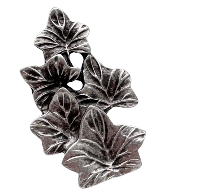 Inel din zamac BLAZE cu frunze - Accesoriu vintage [2]