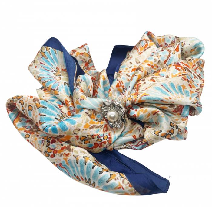 Inel pentru esarfa LIZZY, Argintiu, 3cm [3]