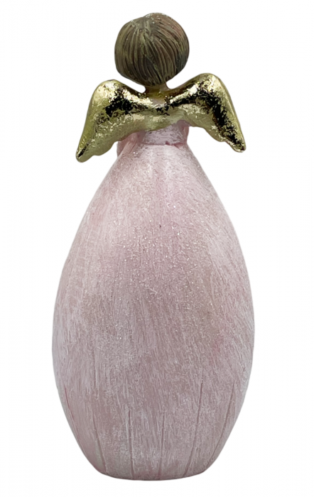 Inger decorativ CELESTE, Roz, 17cm [3]