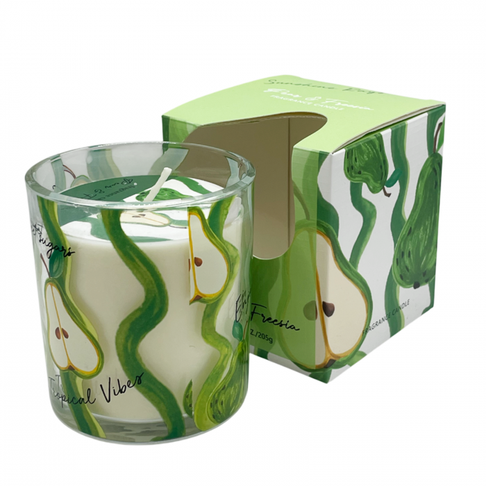 Lumanare parfumata PEAR & FREESIA, 205g [1]