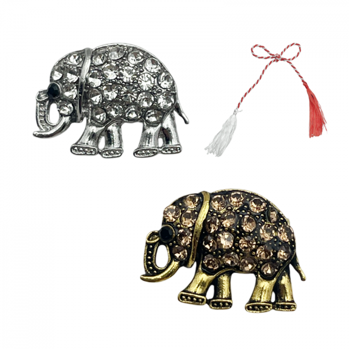 Martisor - Brosa ELEFANT DUMBO, Set 2 bucati [2]