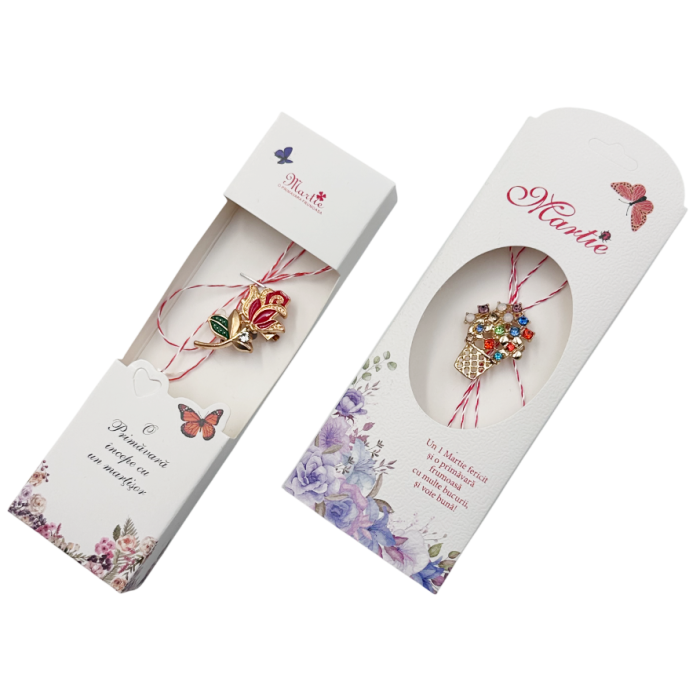 Martisor tip Brosa CLARA, Set 2 bucati [5]