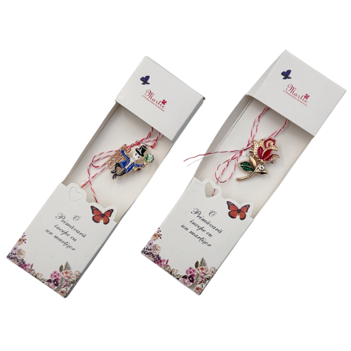 Martisor tip Brosa CLARA, Set 2 bucati [6]