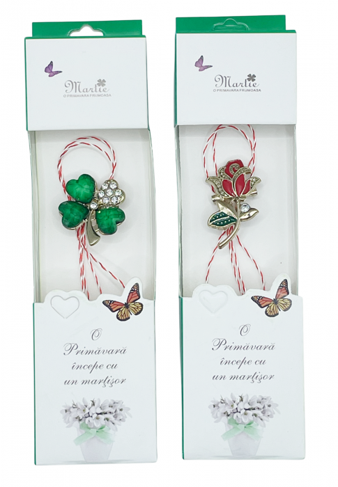 Martisor tip Brosa ALMA, Set 2 bucati [3]