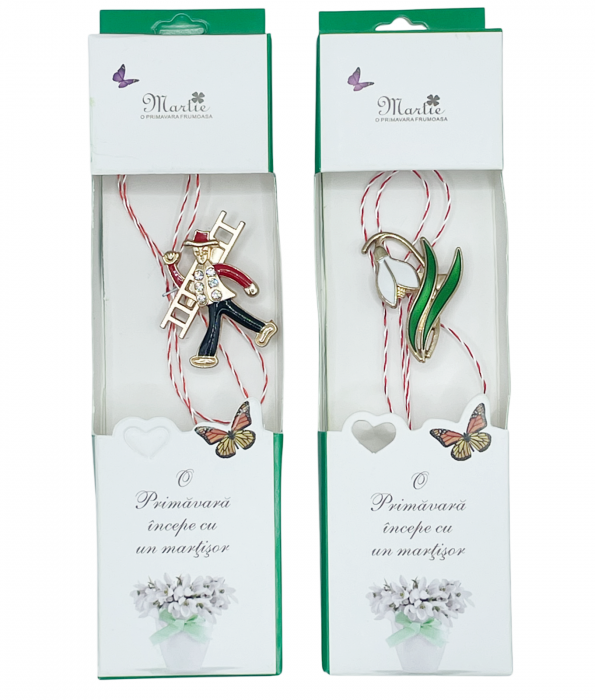 Martisor tip Brosa ALMA, Set 2 bucati [2]