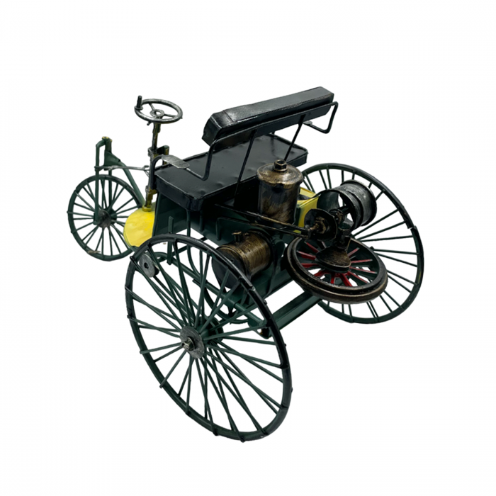 Masina retro Triciclu Benz 28x17x18cm, Metal [2]