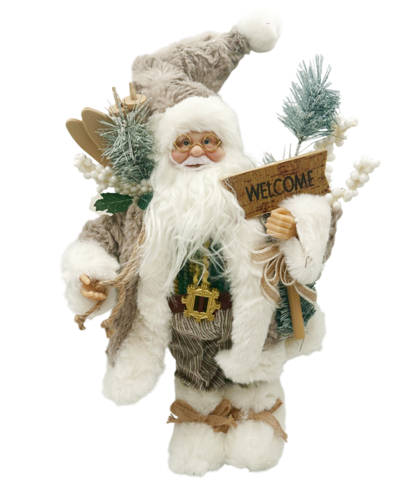 Mos Craciun decorativ cu sac de cadouri PAPO [1]