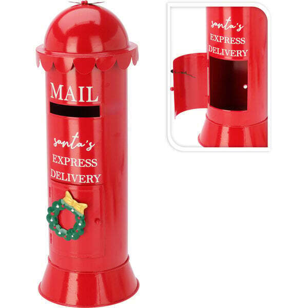 Cutie poștală roșie pentru Mos Craciun EXPRESS DELIVERY [2]