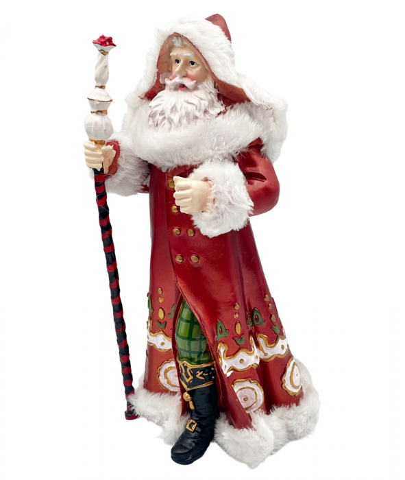 Figurina Mos Craciun cu mantie MAGIC, 13x29cm [1]