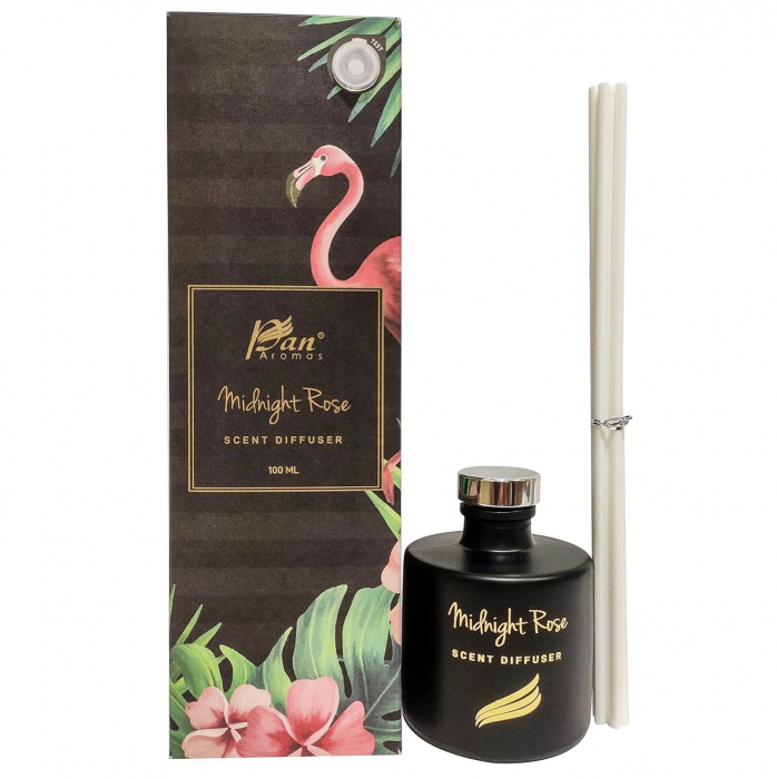 Odorizant camera cu betisoare MIDNIGHT ROSE [3]